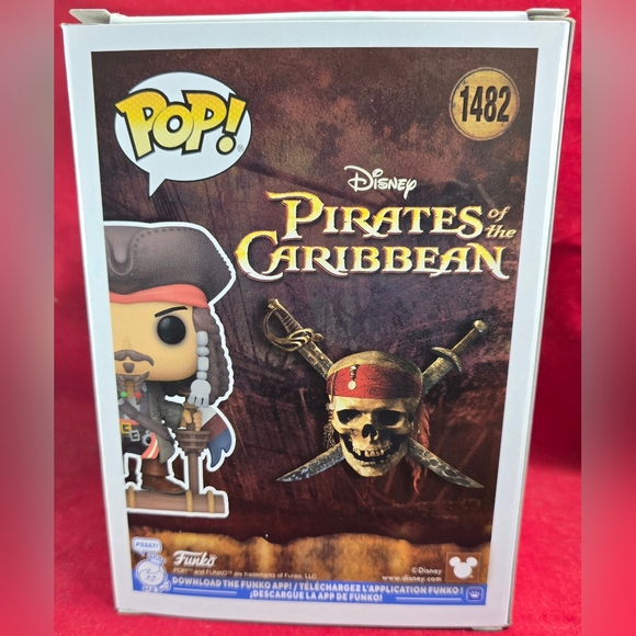Jack Sparrow Specialty Series Funko # 1482 (Nib) With Pop Protector - Picture 7 of 7